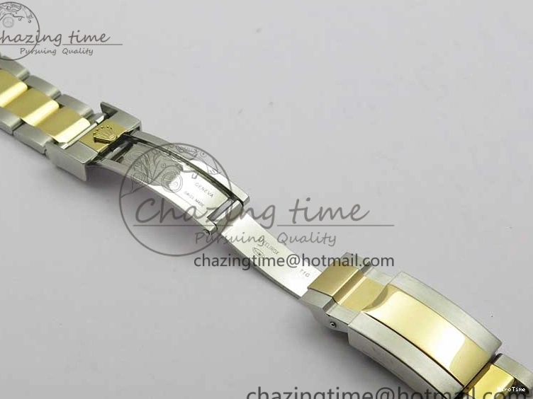 MiroTime 0520 Daytona 116520 SS YG UBF Best Edition Ice Blue MOP Crystal Markers Dial on SS YG Bracelet A Casual 2936